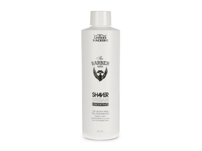 Holicí krém Lather Machine koncentrát THE BARBER MAN Shaver cream 236 ml