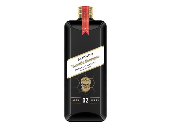 Pánský keratinový šampon na vlasy BANDIDO Keratin shampoo 350 ml