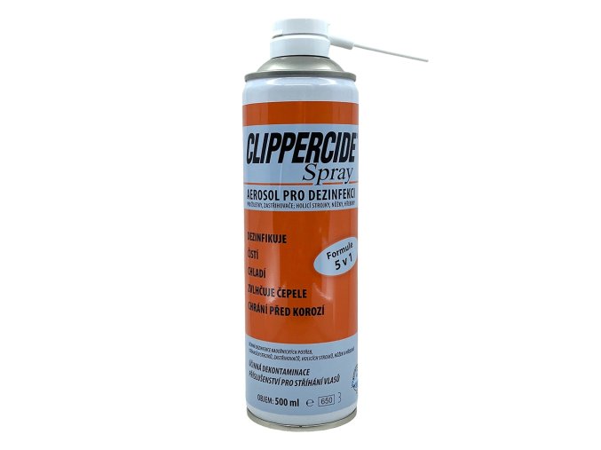 Dezinfekční sprej na strojky 5v1 CLIPPERCIDE Aerosol spray 500 ml