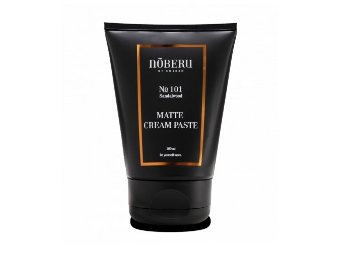 Matná pasta na vlasy NOBERU Matte cream paste Sandalwood 100 ml
