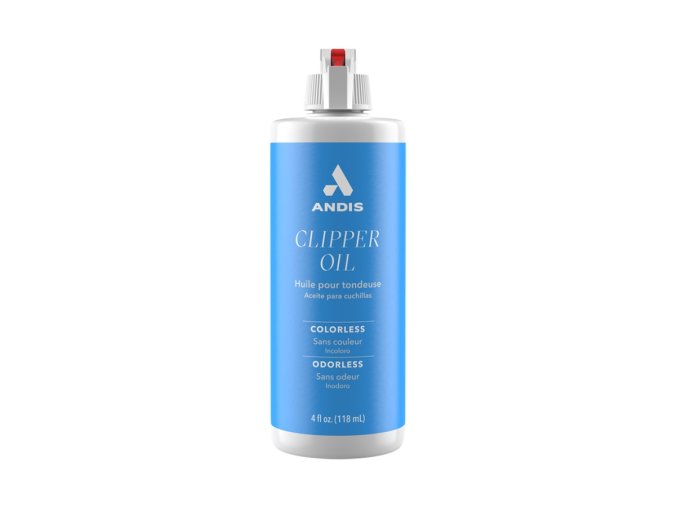 Olej na mazání střihacích hlavic strojků ANDIS Clipper oil 118 ml