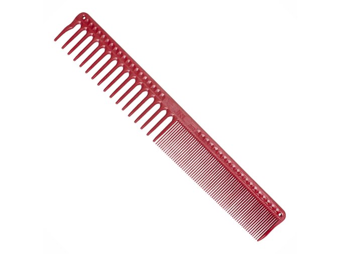 Barber hřeben na střihání vlasů JRL Cutting comb J302 - červený