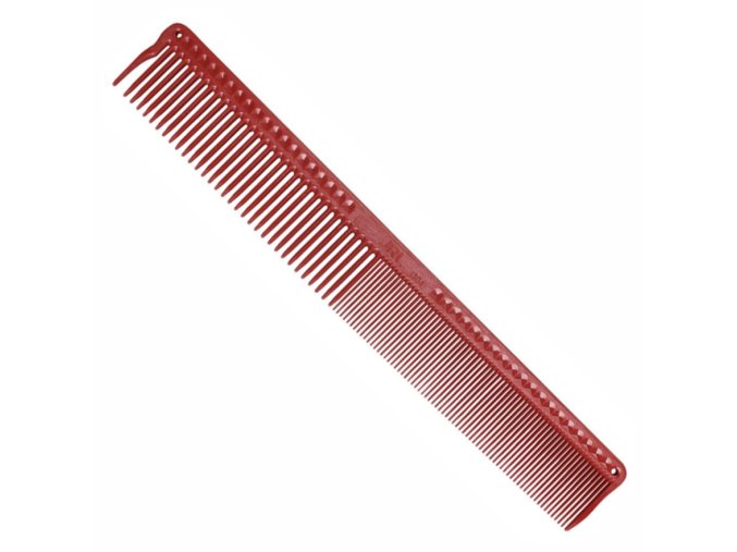 Hřeben na střihání vlasů JRL Fine cutting comb J304 - červený
