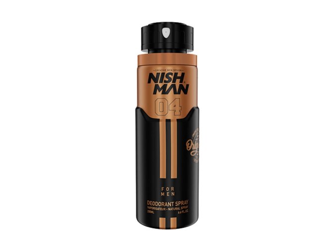 Deodorant ve spreji pro muže NISH MAN 04 Deodorant spray 200 ml