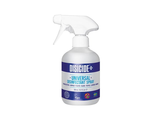 Univerzální dezinfekční čistič ve spreji DISICIDE Plus+ Universal disinfectant spray 300 ml