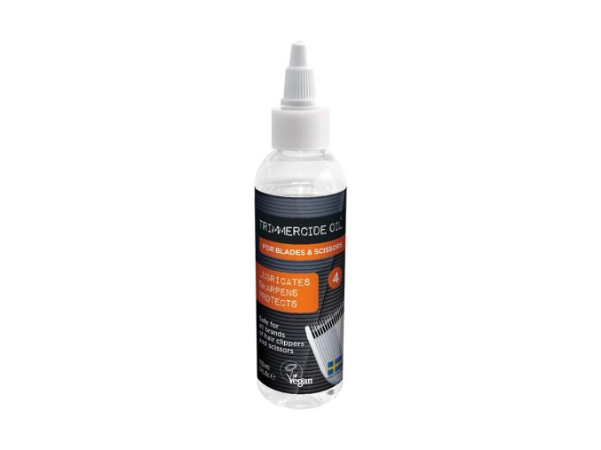 Mazací olej na ostří strojků a nůžek TRIMMERCIDE Oil for blades & scissors 150 ml