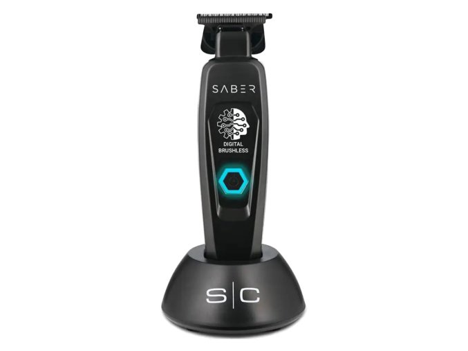 Profesionální konturovací strojek STYLECRAFT Saber trimmer Black