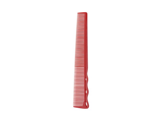 Zužující se hřeben Y.S. PARK Barber comb YS-252 - červený