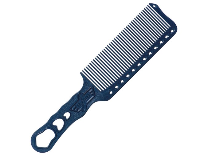 Extra velký hřeben Y.S. PARK Flattop slim comb YS-s282 - modrý