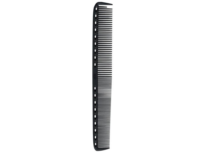 Extra dlouhý hřeben Y.S. PARK Fine cutting comb YS-335 - černý