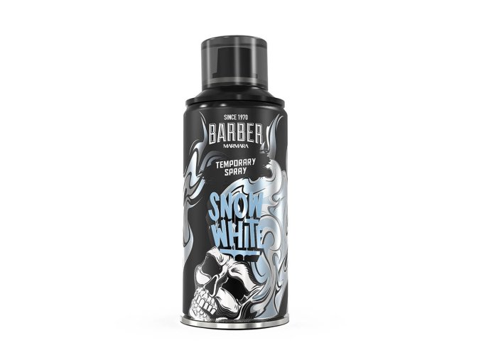 Bílý sprej na vlasy MARMARA BARBER Temporary spray Snow white 150 ml