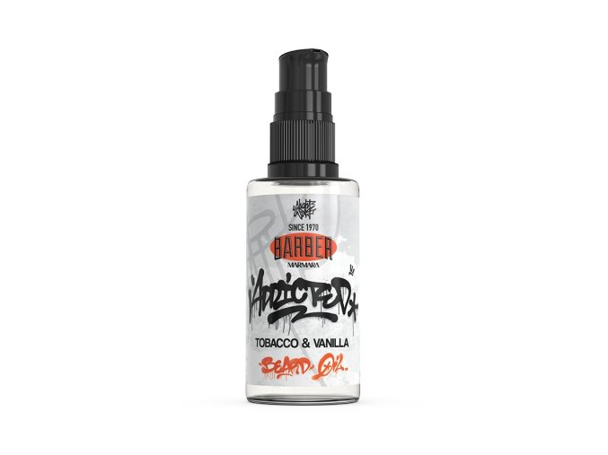 Olej na vousy MARMARA BARBER Beard oil Tobacco & vanilla 50 ml