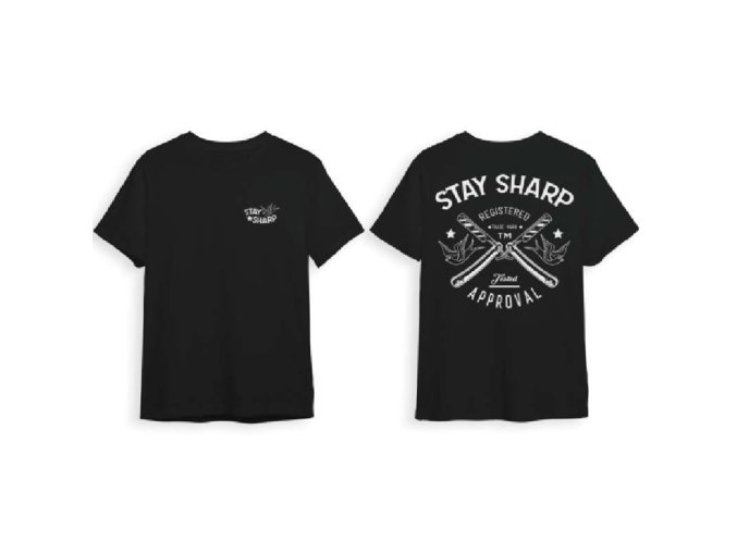 Tričko MARMARA BARBER T-Shirt Stay sharp - M