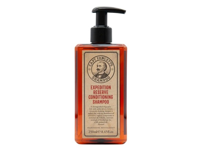 Expediční šampon na vlasy s kondicionérem CAPTAIN FAWCETT Conditioning shampoo 250 ml