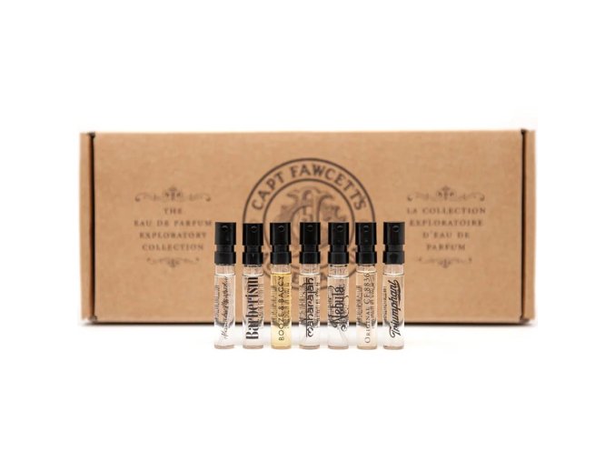 Sada vzorků parfémových vod CAPTAIN FAWCETT Exploratory collection 7x2 ml