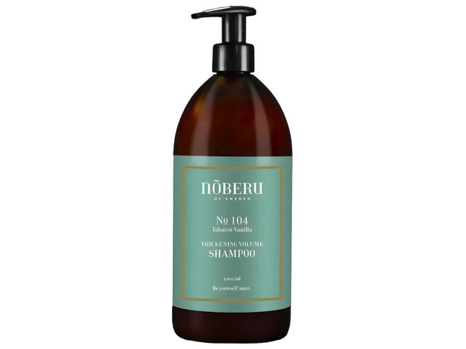Pánský šampon na objem vlasů NOBERU Thickening volume shampoo Tobacco vanilla 1000 ml