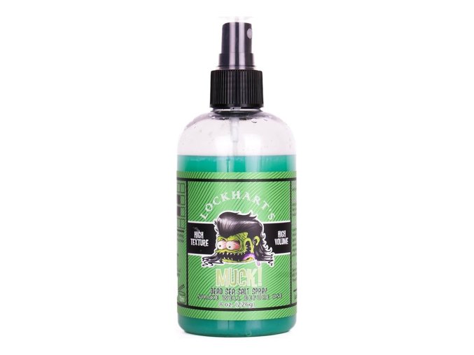 Stylingový sprej se solí z Mrtvého moře LOCKHART'S Muck! Dead sea salt spray 226 g