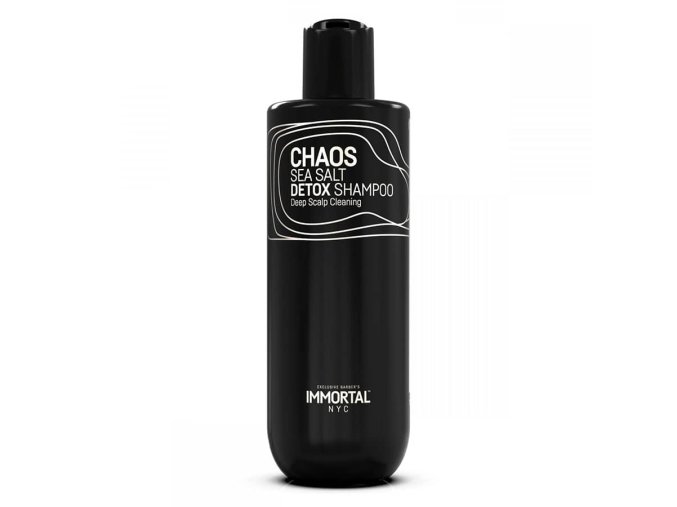 Hloubkově čistící a regenerační šampon na vlasy IMMORTAL Chaos Sea salt detox shampoo 350 ml