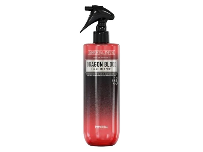 Bezoplachový sprej na vlasy IMMORTAL Infuse Dragon blood Leave in spray 500 ml