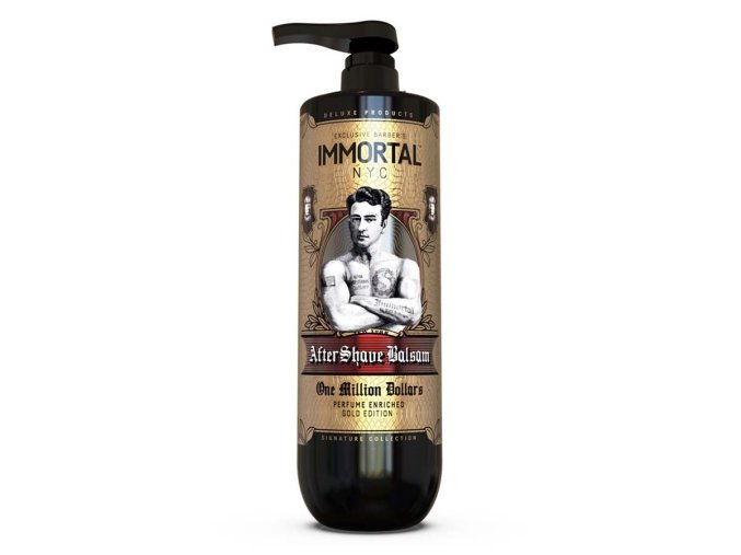 Balzám po holení IMMORTAL NYC One million dollars Aftershave balsam 350 ml