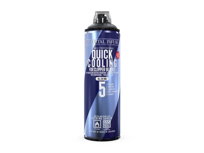 Chladící a ochranný sprej na hlavice strojků IMMORTAL Infuse 5in1 Quick cooling 500 ml