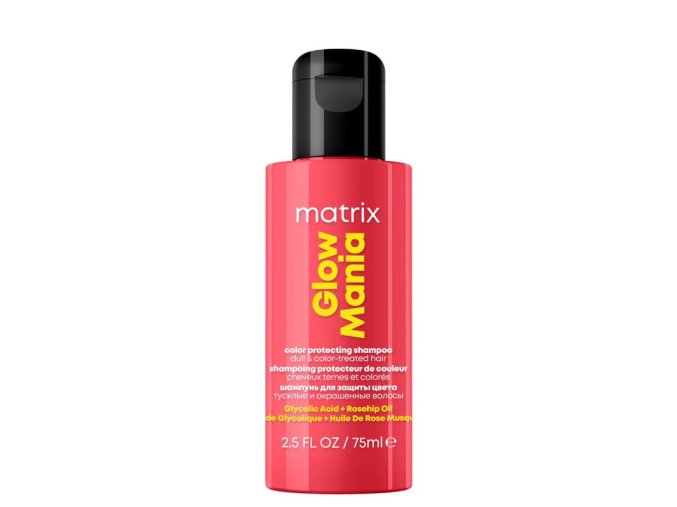 MATRIX Total Results Glow Mania Shampoo 75ml - bezsulfátový šampon pro barvené vlasy