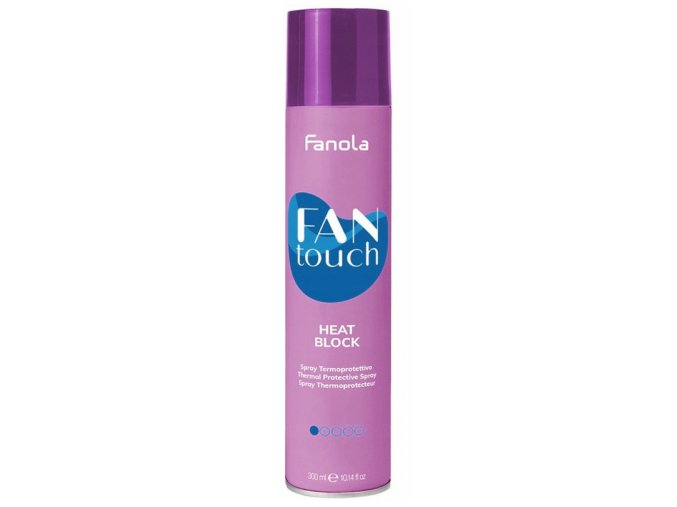 FANOLA Fan Touch Heat Block Spray 300ml - sprej pro tepelnou ochranu vlasů