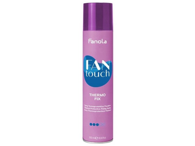 FANOLA Fan Touch Thermo Fix Spray 300ml - termoochranný fixační sprej středně tužící