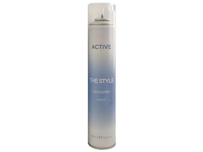 ACTIVE The Style Lacca Spray Forte 500ml - silně tužící profesionální lak na vlasy