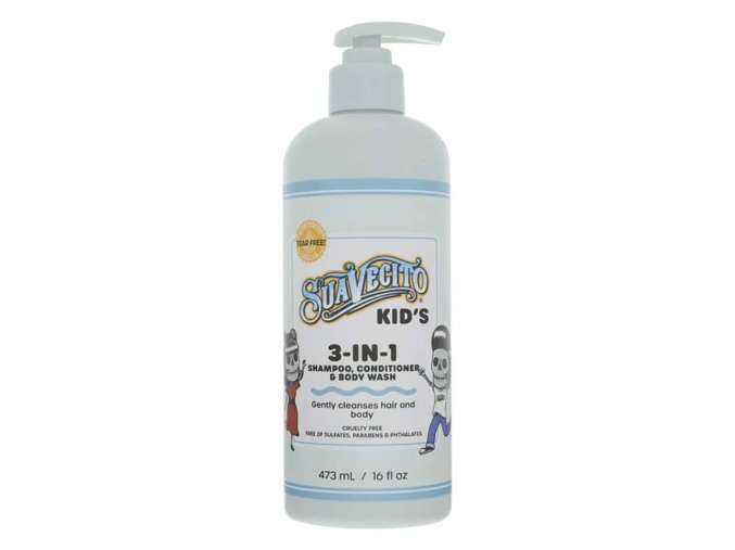 3090 detsky sprchovy gel sampon a kondicioner suavecito kid s 3 in 1 shampoo conditioner body wash 473 ml