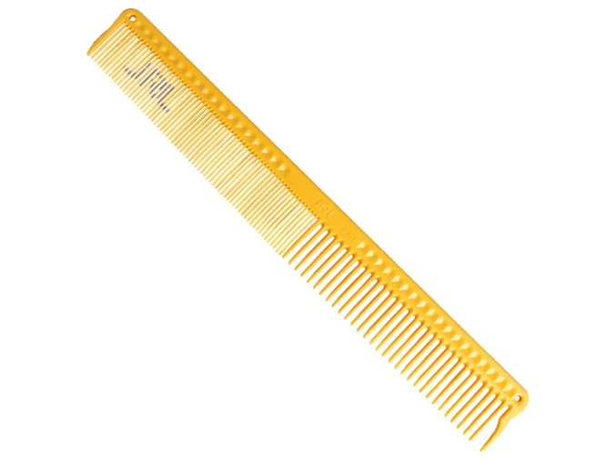 3161 kadernicky hreben jrl long round tooth cutting comb j306 zluty