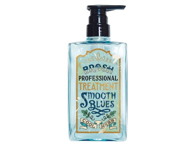3306 pecujici sampon na vlasy brosh hair treatment smooth blues 400 ml