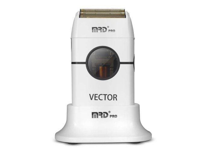 3384 profesionalni holici strojek mrd pro vector foil shaver zb 999 white