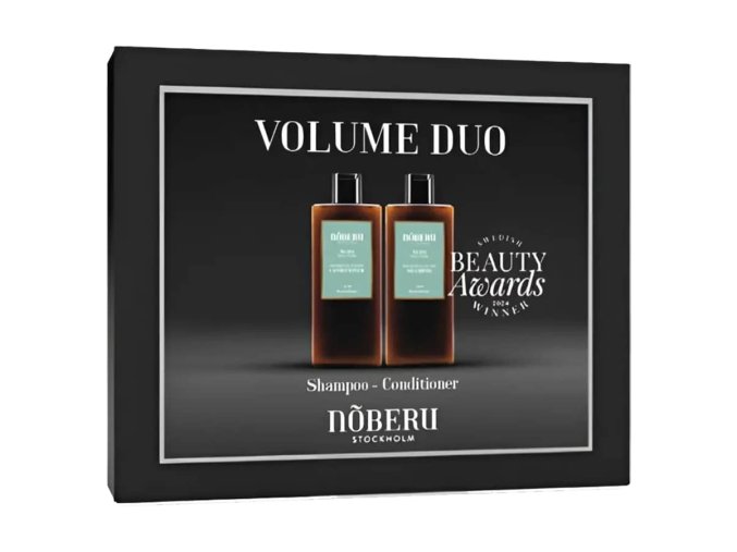3206 sada samponu a kondicioneru pro objemny uces noberu giftbox volume duo vanilla tobacco