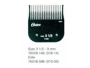 OSTER Hlavice 9,5mm Náhradní stříhací nůž pro Oster 97-40 a 44 size3,5´- 9,5mm