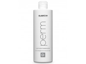 SUBRINA Perm Lotion Damaged 450ml - trvalá ondulace pro poškozené vlasy - D