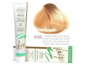 VITALITYS Green Permanentní barva na vlasy - Ultra světlá zlatá blond 9-03