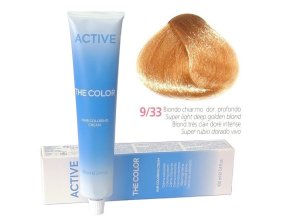 ACTIVE The Color Barva na vlasy - Intenzivní nejsvětlejší zlatá blond 9-33