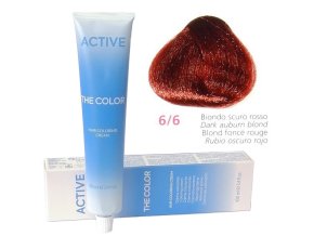 ACTIVE The Color Permanentní barva na vlasy - Tmavě červená blond 6-6