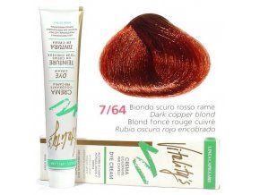 VITALITYS Green Krémová barva - Tmavě červená měděná blond 7-64