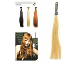 SO.CAP. Rovné vlasy Přírodní odstín 8001LC na prodloužení vlasů 35-40cm - blond DB3