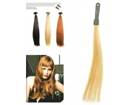 SO.CAP. Rovné vlasy Přírodní odstín 8001LC 35-40cm - zlatá velmi světlá blond 140