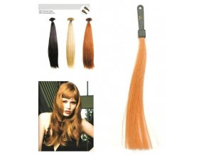 SO.CAP. Rovné vlasy Přírodní odstín 8000L 50-55cm - světlá měděná blond 29