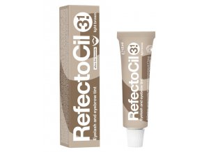 REFECTOCIL č.3,1 LIGHT BROWN - Profesionální barva na řasy, obočí a vousy 15ml - Světle hnědá