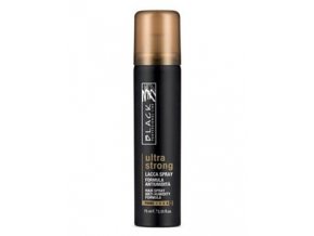 BLACK Styling Ultra Strong Hair Spray - ultra silně tužící lak na vlasy 75ml