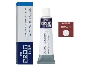 PROFI LINE Profesionální barva na obočí a řasy 15ml - Přírodní hnědá