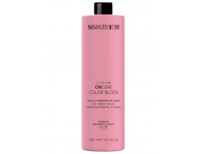 SELECTIVE ONcare Color Block Shampoo - šampón pro stabilizaci barvy vlasů 1000ml