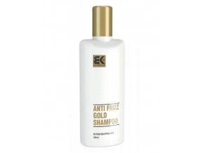 BRAZIL KERATIN Gold Shampoo regenerační keratinový šampon na vlasy se zlatem 300ml