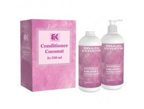 BRAZIL KERATIN Conditioner Coco hloubkově regenerující balzám s keratinem 2x550ml