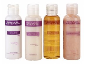 BRAZIL KERATIN HGS Start Set 4x100ml - Startovací balíček pro práci s Brazilským keratinem